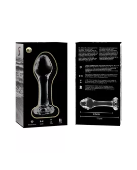 Nebula Series Ibiza Modell 2 - Analplug Borosilikatglas 11cm