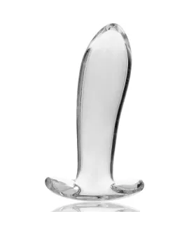Nebula Series by Ibiza - Modell 5 Analplug Glas Klar 12,5 cm Ø 3,5 cm