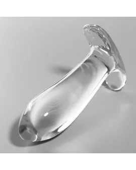Nebula Series by Ibiza - Modell 5 Analplug Glas Klar 12,5 cm Ø 3,5 cm