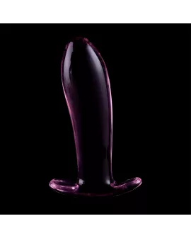 NEBULA SERIES BY IBIZA - Modell 5 Analplug Rosa Glas 12,5 cm