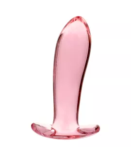 NEBULA SERIES BY IBIZA - Modell 5 Analplug Rosa Glas 12,5 cm