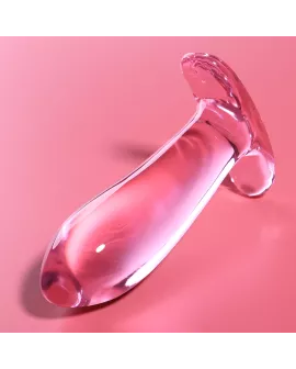 NEBULA SERIES BY IBIZA - Modell 5 Analplug Rosa Glas 12,5 cm