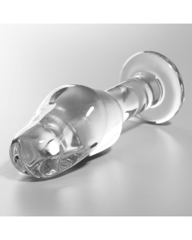 Nebula Series by Ibiza - Analplug Modell 6 Borosilikatglas 12,5 cm