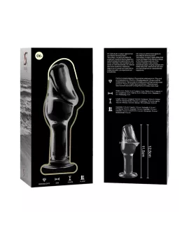 Nebula Series by Ibiza - Analplug Modell 6 Borosilikatglas 12,5 cm