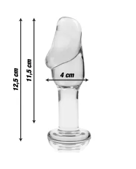 Nebula Series by Ibiza - Analplug Modell 6 Borosilikatglas 12,5 cm