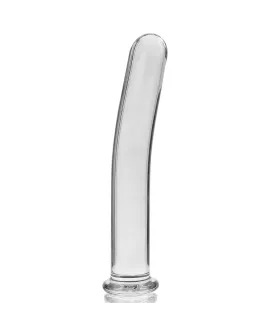 Ibiza Nebula Modell 9 - Borosilikatglas Dildo Klar 15,5 cm - Ø 2,5 cm