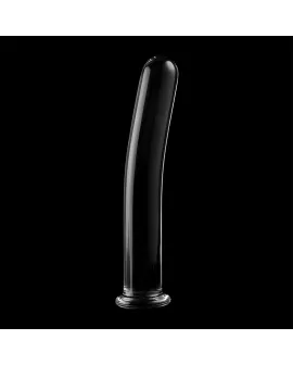 Ibiza Nebula Modell 9 - Borosilikatglas Dildo Klar 15,5 cm - Ø 2,5 cm