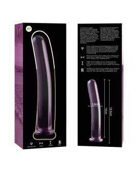 Nebula Series by Ibiza - Modell 9 Dildo Borosilikatglas rosa 15,5 cm