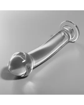 Nebula Series by Ibiza - Modell 11 Dildo Glas Klar 16 cm Ø 3 cm