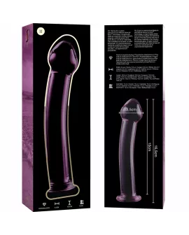 Nebula Series by Ibiza - Modell 11 Dildo Borosilikatglas Rosa 16 cm