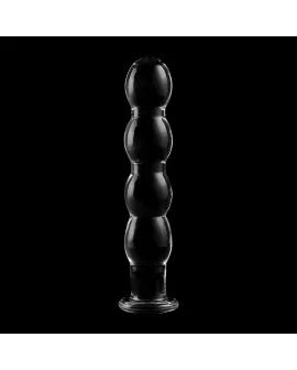 Nebula Series by Ibiza - Modell 10 Dildo Glas Klar 16,5 cm