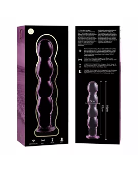 Nebula Series by Ibiza Modell 10 - Rosa Dildo Borosilikatglas 16,5 cm