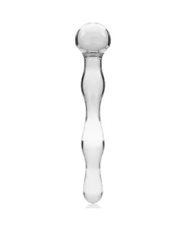 Nebula Series by Ibiza Modell 13 Dildo Borosilikatglas Klar 18 cm - Ø 3,5 cm