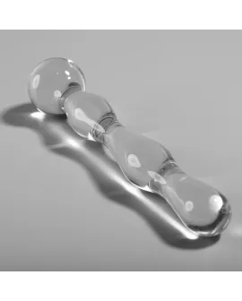 Nebula Series by Ibiza Modell 13 Dildo Borosilikatglas Klar 18 cm - Ø 3,5 cm