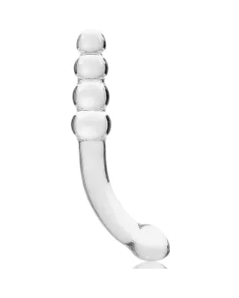 Nebula Series by Ibiza - Modell 14 Dildo Borosilikatglas Klar 18,5 cm Ø 3 cm