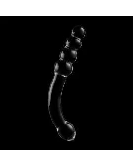 Nebula Series by Ibiza - Modell 14 Dildo Borosilikatglas Klar 18,5 cm Ø 3 cm