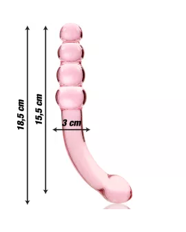 Nebula Series by Ibiza - Modell 14 Dildo Rosa 18,5 cm Ø 3 cm