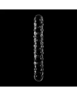 Ibiza Nebula Modell 15 Dildo - Glas Klar 18,5 cm - Ø 3 cm