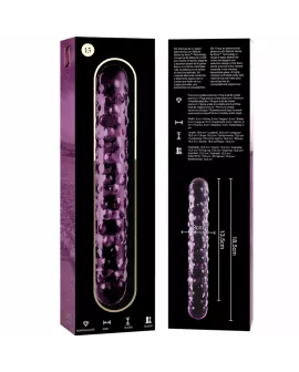 Nebula by Ibiza - Modell 15 Rosa Dildo Borosilikatglas 18,5 cm