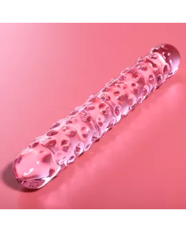 Nebula by Ibiza - Modell 15 Rosa Dildo Borosilikatglas 18,5 cm