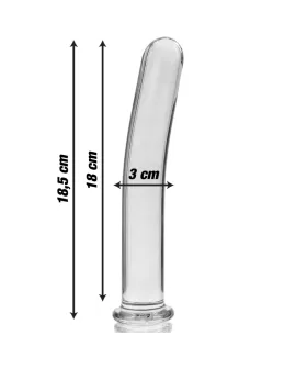 Dildo Nebula by Ibiza - Modell 17 Borosilikatglas 18,5 cm