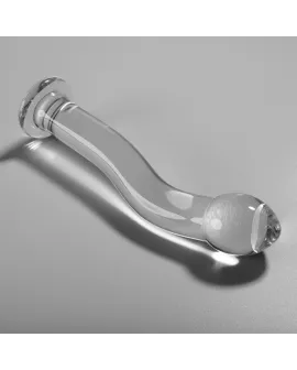 Nebula Series by Ibiza - Modell 18 Dildo Borosilikatglas Klar 18,5 cm