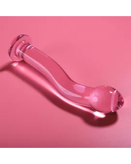 Nebula Series by Ibiza - Modell 18 Glas-Dildo Rosa 18,5 cm