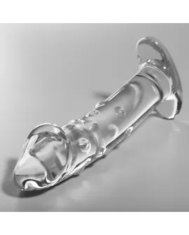 Nebula Series by Ibiza - Modell 19 Dildo Borosilikatglas Klar 18,5 cm - Ø 4 cm