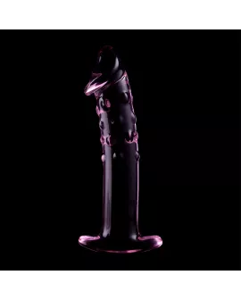 Nebula Series by Ibiza - Modell 19 Dildo Borosilikatglas Rosa 18,5 cm Ø 4 cm