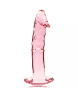 Nebula Series by Ibiza - Modell 19 Dildo Borosilikatglas Rosa 18,5 cm Ø 4 cm