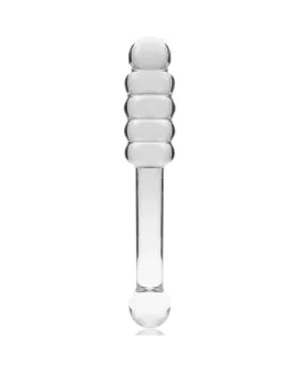 Nebula Series by Ibiza - Modell 20 Dildo Borosilikatglas Klar 20,5 cm