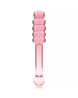 Nebula Series by Ibiza Modell 20 Dildo Borosilikatglas Rosa 20,5 cm - Ø 3 cm