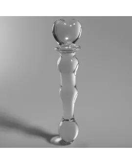 Nebula Series by Ibiza - Dildo Modell 21 Glas Klar 20,5 cm