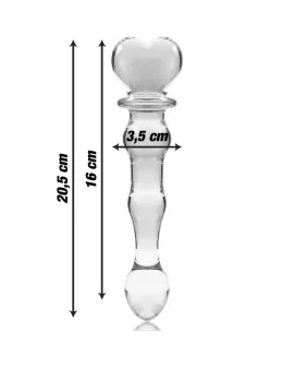 Nebula Series by Ibiza - Dildo Modell 21 Glas Klar 20,5 cm