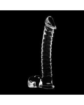 Nebula Series by Ibiza Modell 23 - Dildo Borosilikatglas Klar 21,5 cm Ø 4 cm