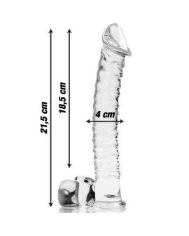 Nebula Series by Ibiza Modell 23 - Dildo Borosilikatglas Klar 21,5 cm Ø 4 cm