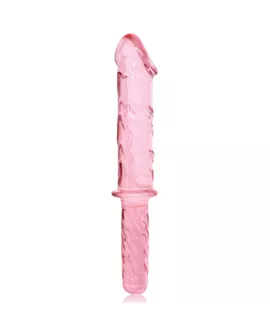 Nebula Series by Ibiza Modell 24 Dildo Borosilikatglas Rosa 28,5 cm - Ø 5 cm