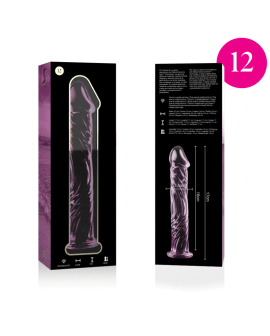 Nebula Series by Ibiza Modell 12 Dildo Rosa 17 cm - Ø 3,5 cm