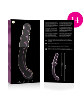 Nebula Series by Ibiza - Modell 14 Dildo Rosa 18,5 cm Ø 3 cm