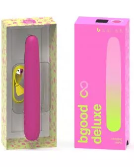 B SWISH - BGOOD INFINITE DELUXE WIEDERAUFLADBARER VIBRATOR ROSA SILIKON