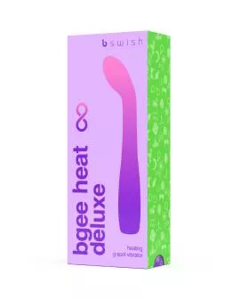 B Swish Bgee Heat Infinite Deluxe Vibrator - Lavendel Silikon