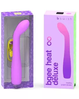 B Swish Bgee Heat Infinite Deluxe Vibrator - Lavendel Silikon