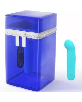 B Swish Bcute Curve Infinite - Blauer Silikon-Vibrator