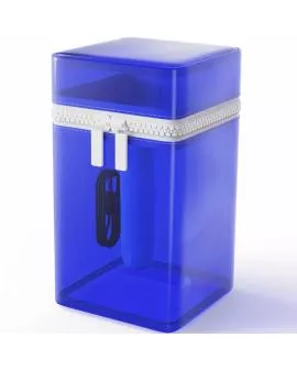 B Swish Bcute Curve Infinite - Blauer Silikon-Vibrator
