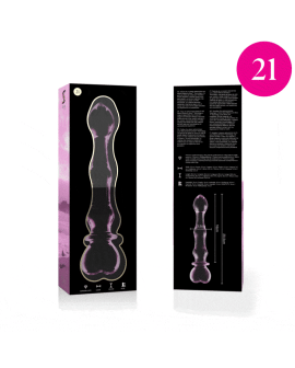 Nebula Series by Ibiza Modell 21 Dildo Rosa 20,5 cm Ø 3,5 cm