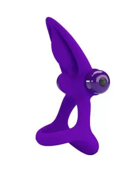 Pretty Love Vibratorring - 10 Vibrationen Lila Silikon