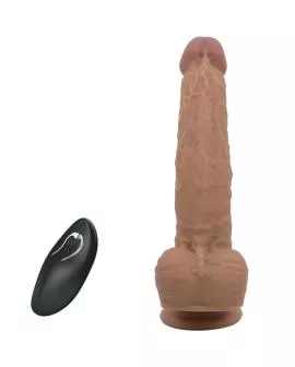 PRETTY LOVE - JONATHAN SILIKONDILDO 3 VIBRATIONEN + 3 EINFÜHRMASSNAHMEN FERNBEDIENUNG 21 CM
