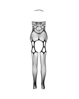 Passion Eco Collection Bodystocking Eco BS002 Schwarz
