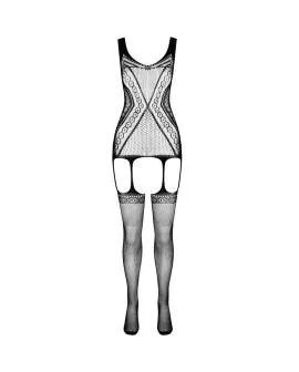 PASSION - Eco Collection Bodystocking ECO BS007 Schwarz