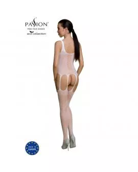 PASSION - ECO COLLECTION BODYSTOCKING ECO BS007 WEISS